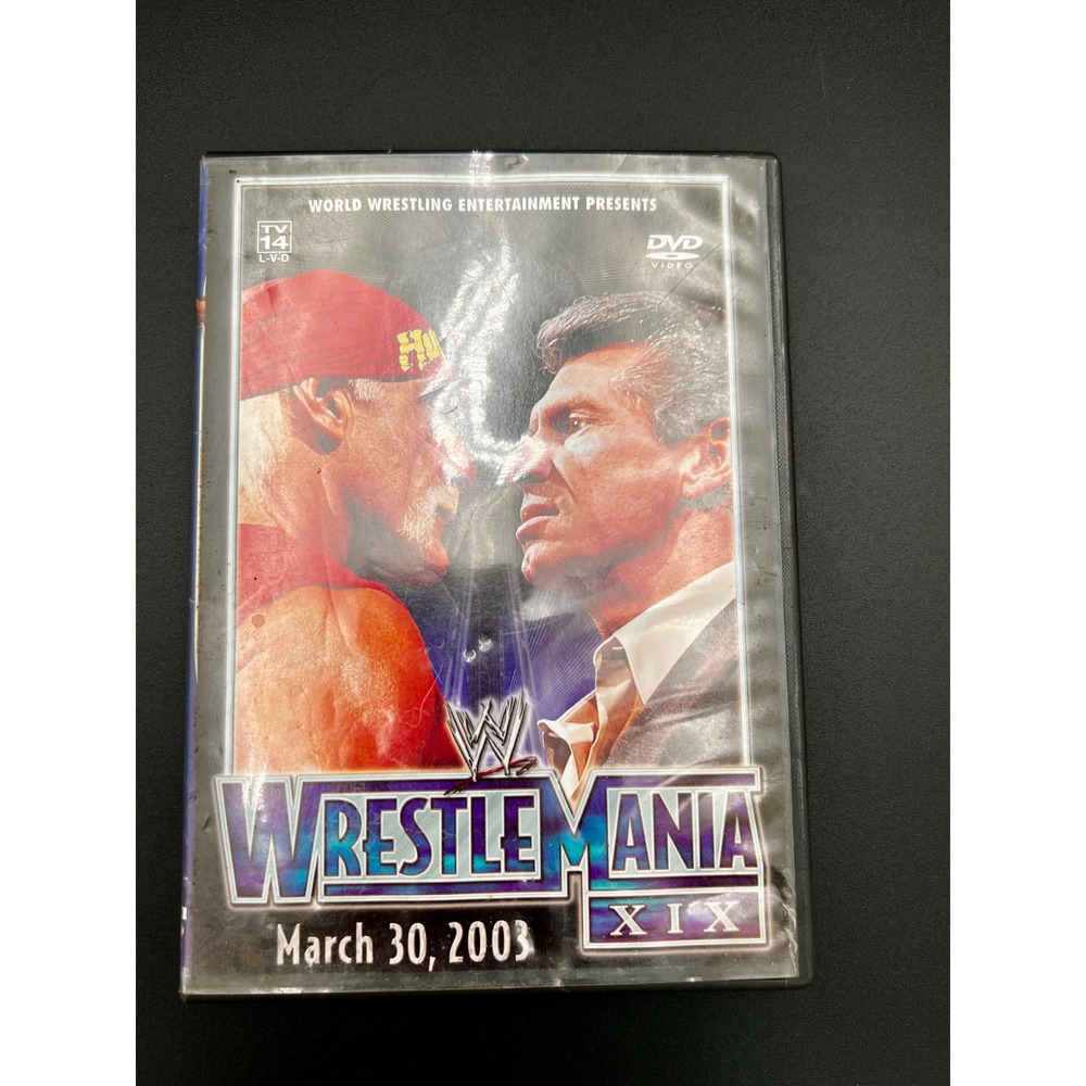 WWE WrestleMania XIX DVD 2-Disc Set March 30 2003 Hulk Hogan Austin vs Rock